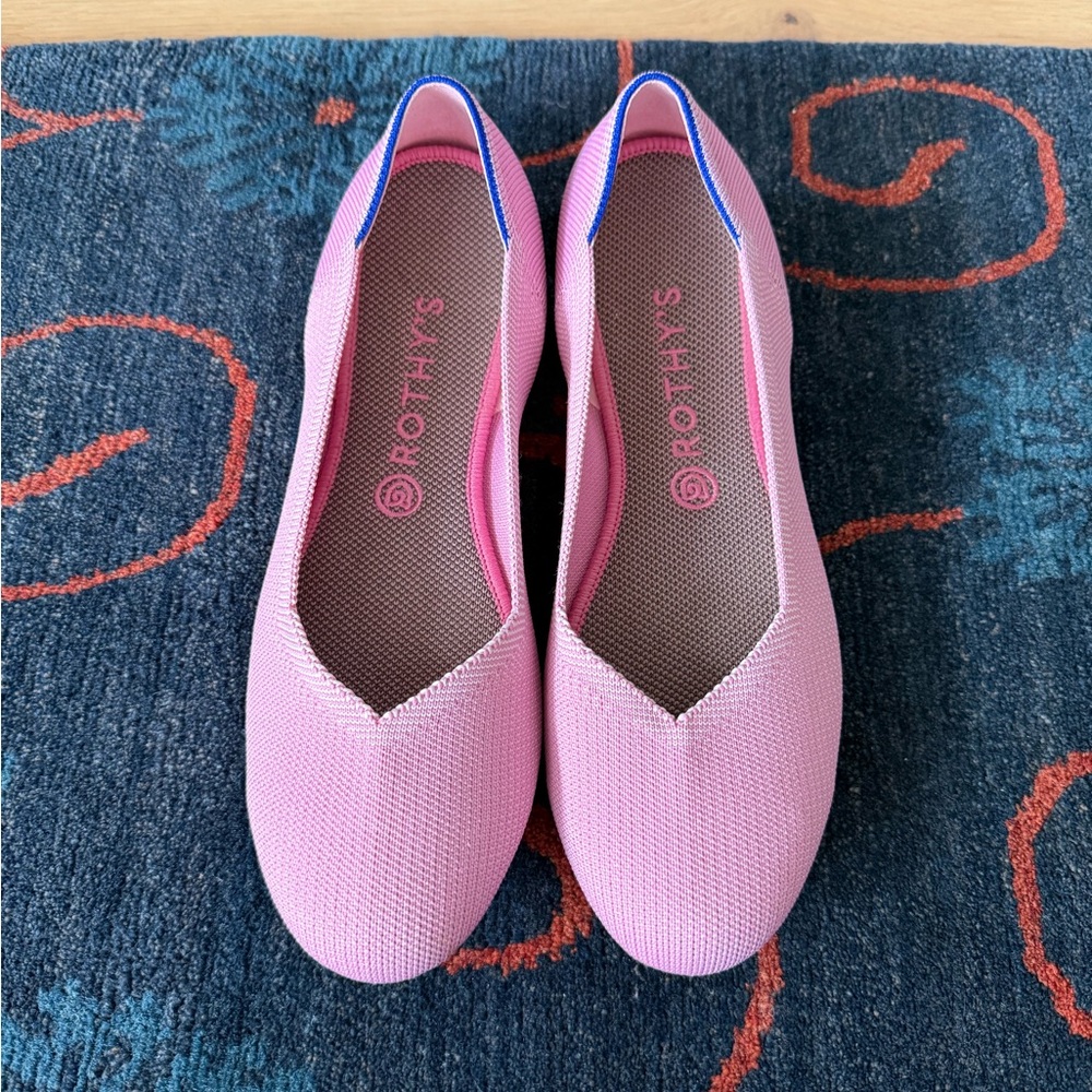 Rothy's pink The Flats in Begonia